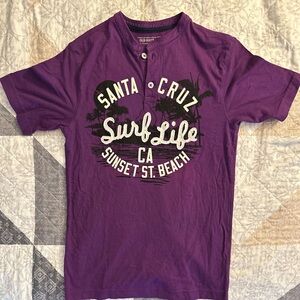 Women’s Old Navy Purple Santa Cruz T-Shirt